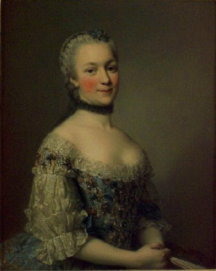 Alexander Roslin Countess Mniszech, Sweden oil painting art